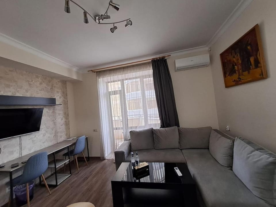 TV and multimedia, Living room, Seating area, air conditioner