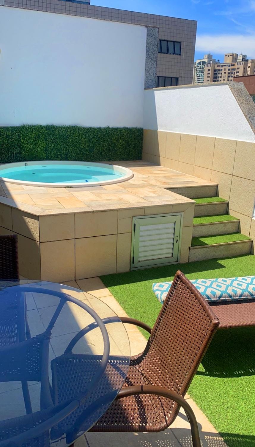 Cobertura Espetacular no Belvedere com Jacuzzi e Vista Panorâmica Apartment in Belo Horizonte