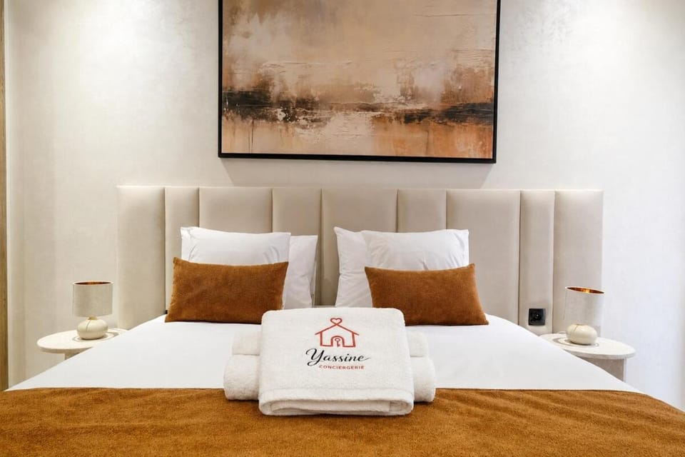 Luxury Cozy Apartment, Pool & Gym Access Apartment in Marrakesh