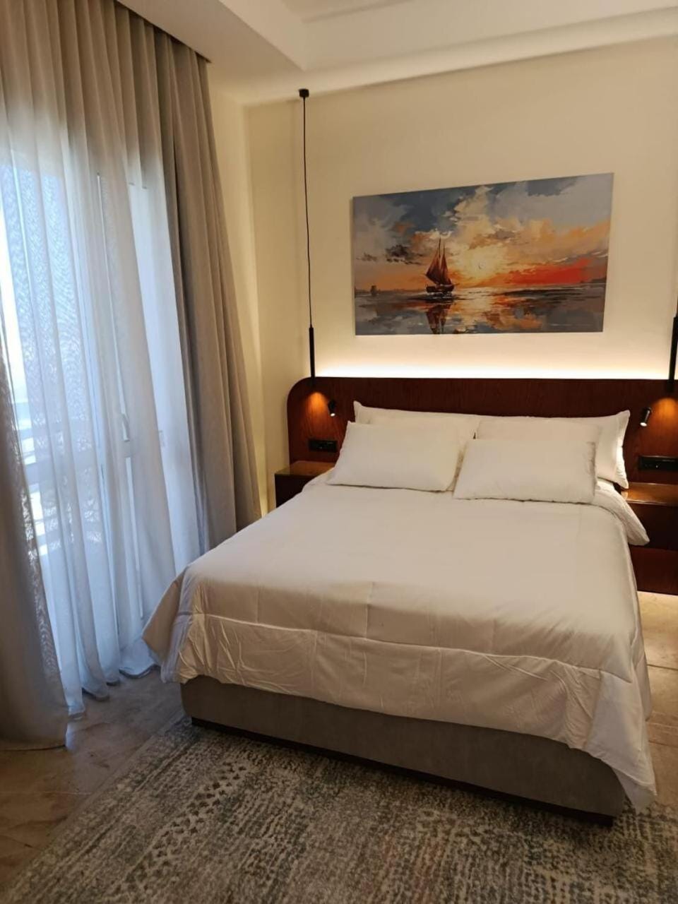 Luxury Lagoon View Studio New Alamein Apartment in Egypt