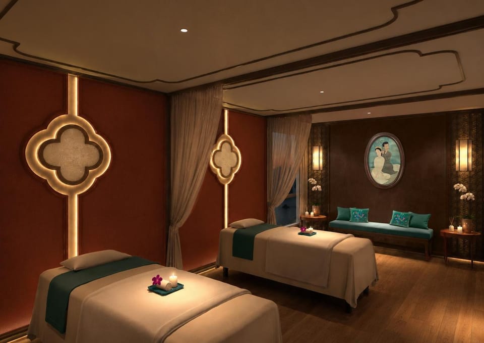 Bed, People, Massage, Massage, Spa and wellness centre/facilities, Spa and wellness centre/facilities, Photo of the whole room
