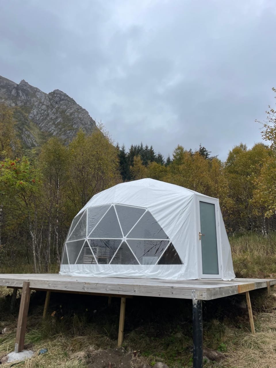 Skokkelvika Glamping Luxury tent in Lofoten