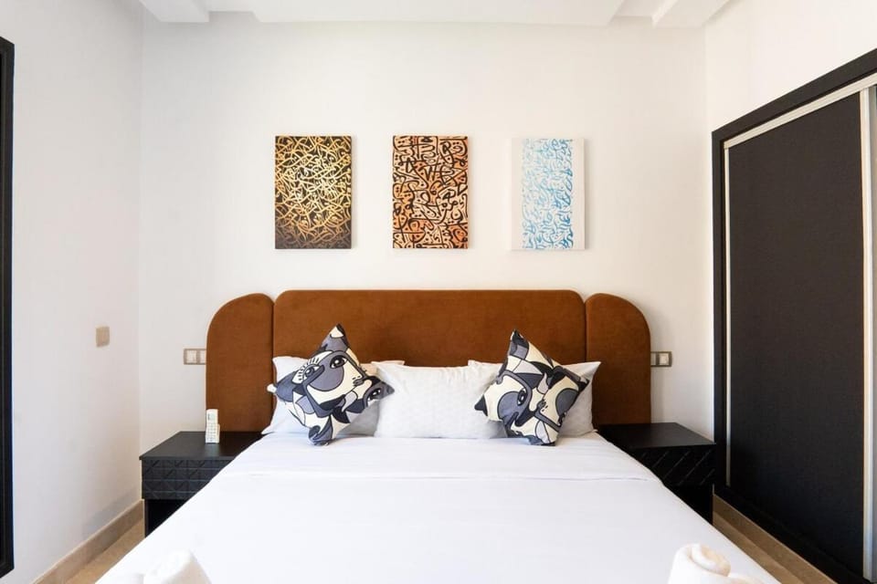 Oasis Urbaine - 2BR Terrace Gueliz 4th floor Apartment in Marrakesh