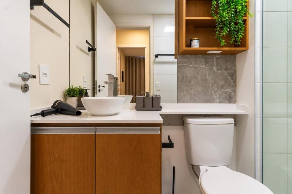 T406 Apartamento Luxo com 2 quartos e Piscina - Próximo Metrô Tolstói Apartment in Sao Paulo City