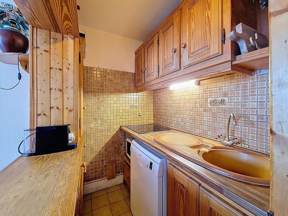 Spacieux appartement - 6 pers. Pied des pistes Apartment in Les Allues