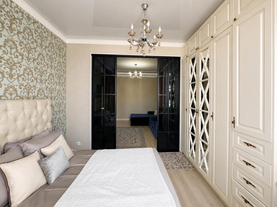 Стильная евродвушка в Астане Apartment in Kazakhstan
