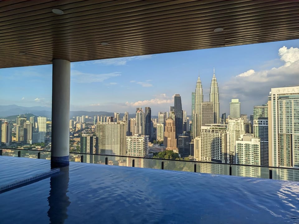 Property building, Day, View (from property/room), Balcony/Terrace, City view, Swimming pool