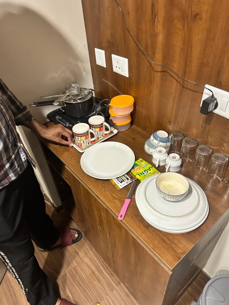 Kitchen or kitchenette