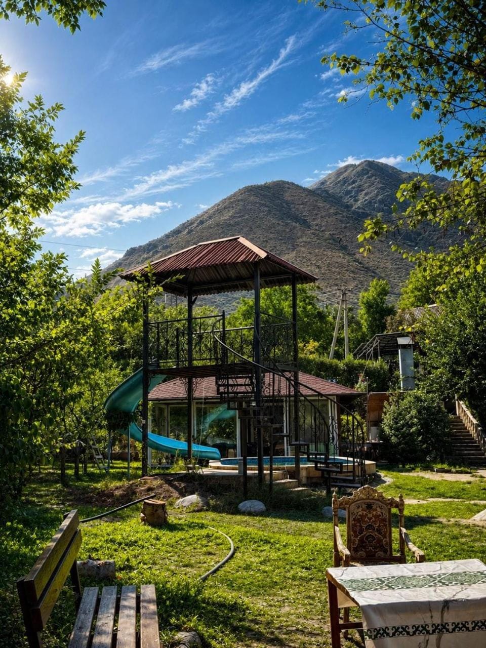 Дача House in Almaty Region, Kazakhstan