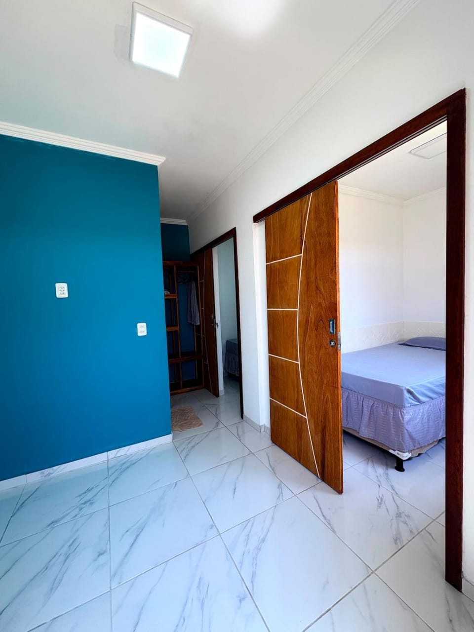 Bed, Living room, Bedroom