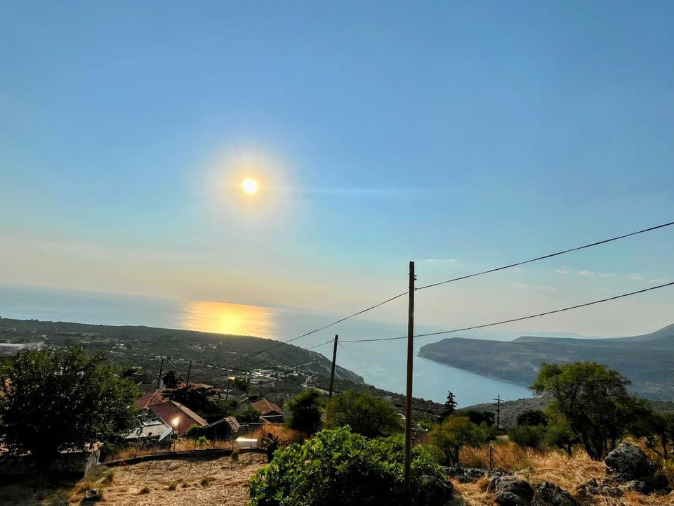 Nearby landmark, Natural landscape, Balcony/Terrace, Sea view, Sunset