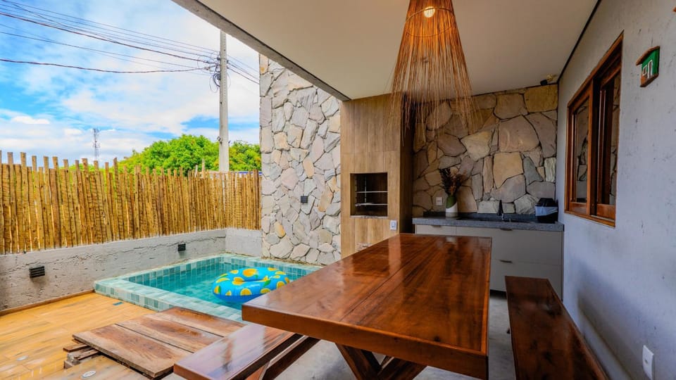 Villa Maitê Duplex 3 quartos sendo 2 suítes com piscina House in State of Alagoas, Brazil