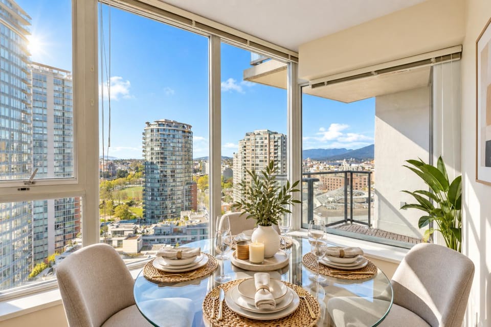 Modern Keefer Place 2BR Sanctuary Apartment in Vancouver