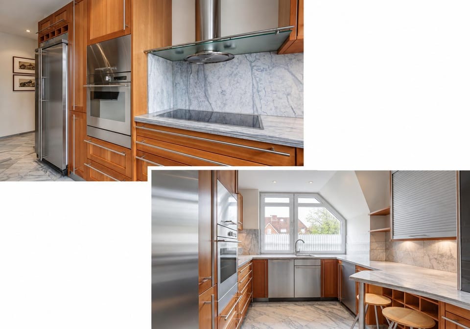 Exklusive Maisonette mit Dachterrasse bei Hamburg Apartment in Schleswig-Holstein