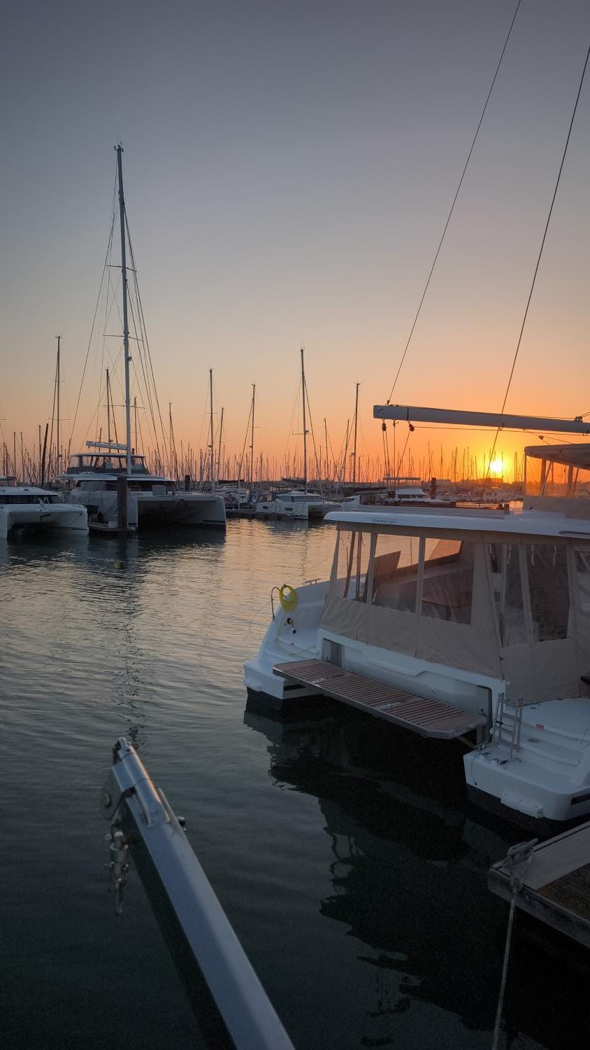 Aquamarina Docked boat in Les Sables-d'Olonne