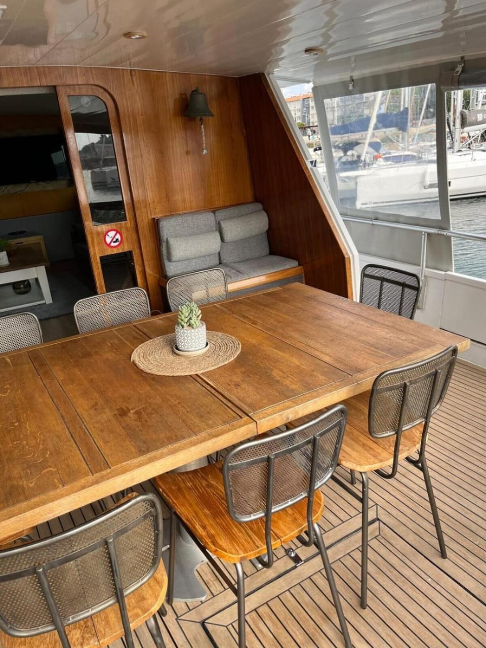 Aquamarina Docked boat in Les Sables-d'Olonne