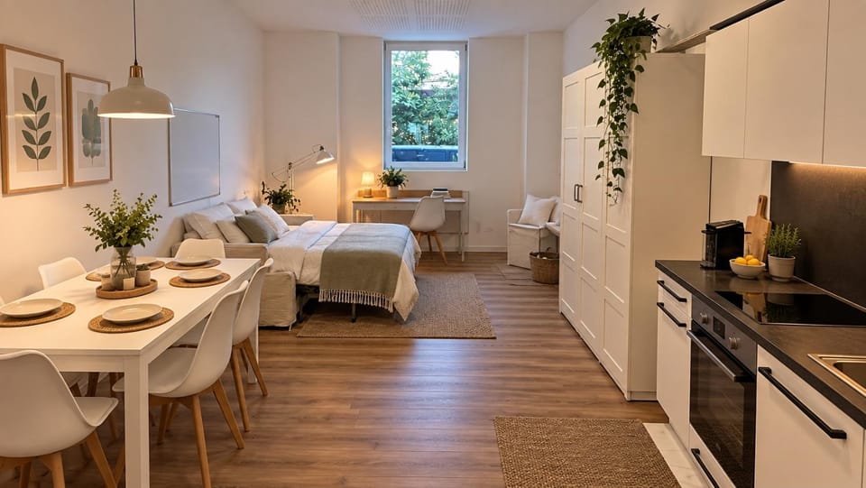 BeckHomes Munich New, central Studio Apt up to 5 Apartment in Munich