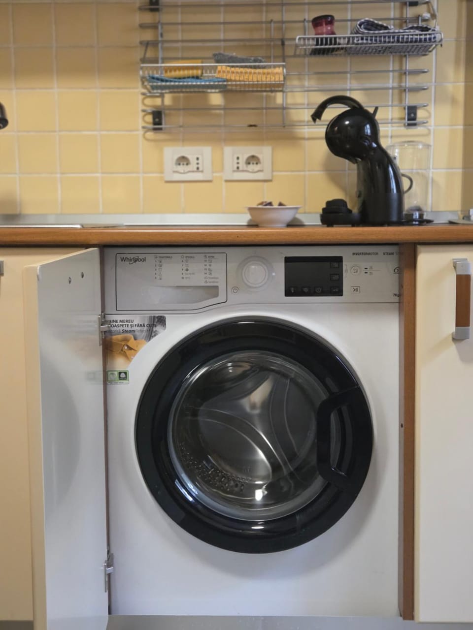 washing machine, kitchen