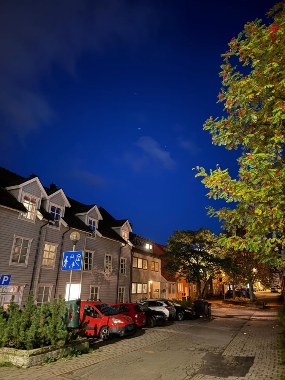 Quiet street view
