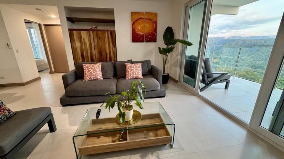 Wake Up to Ocean & Mountain Views 3BR, 2B Apartment in Herradura