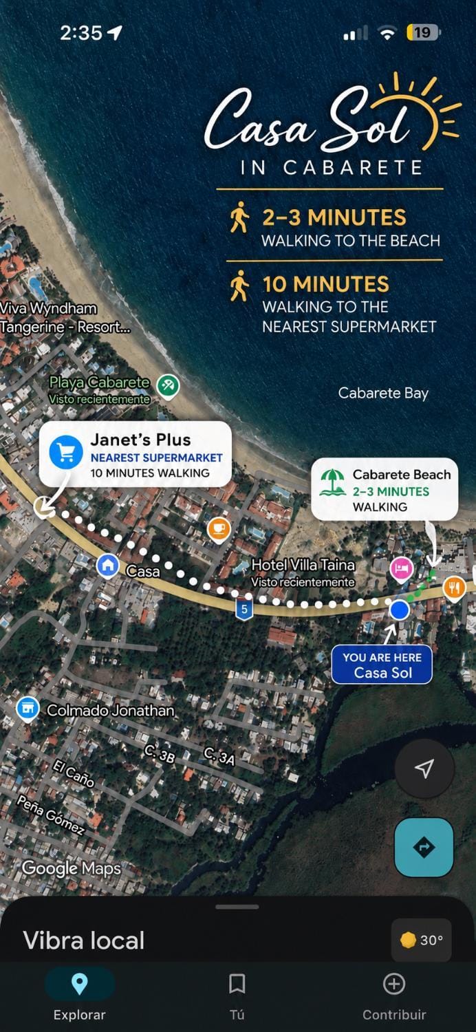 Casa sol Cabarete Apartment in Cabarete