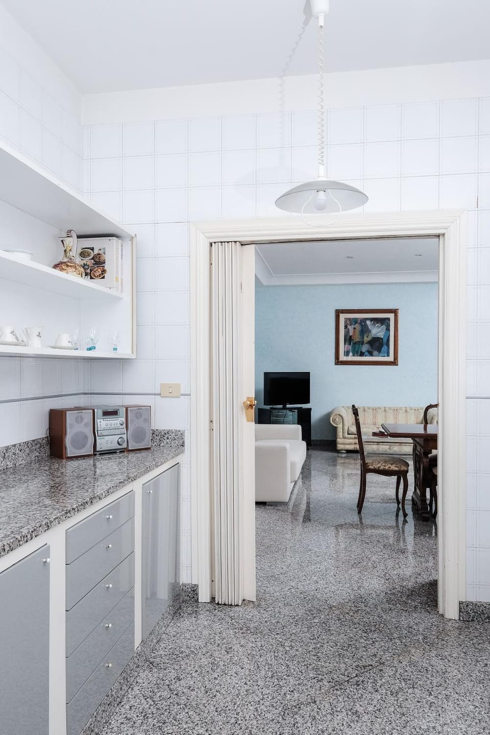 Kitchen or kitchenette, Living room, Dining area, minibar, pet friendly, stove