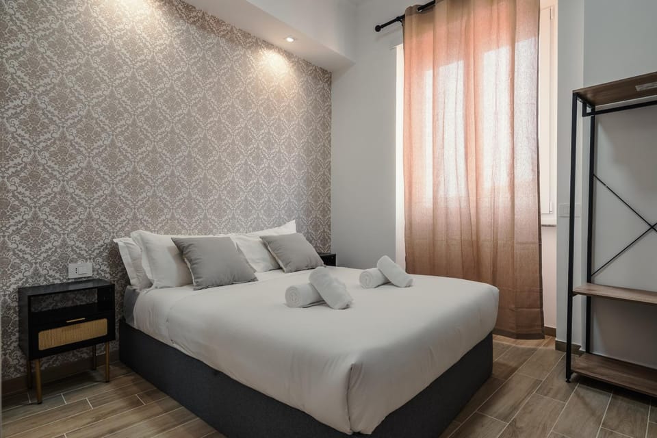 Bed, Photo of the whole room, Bedroom, wardrobe