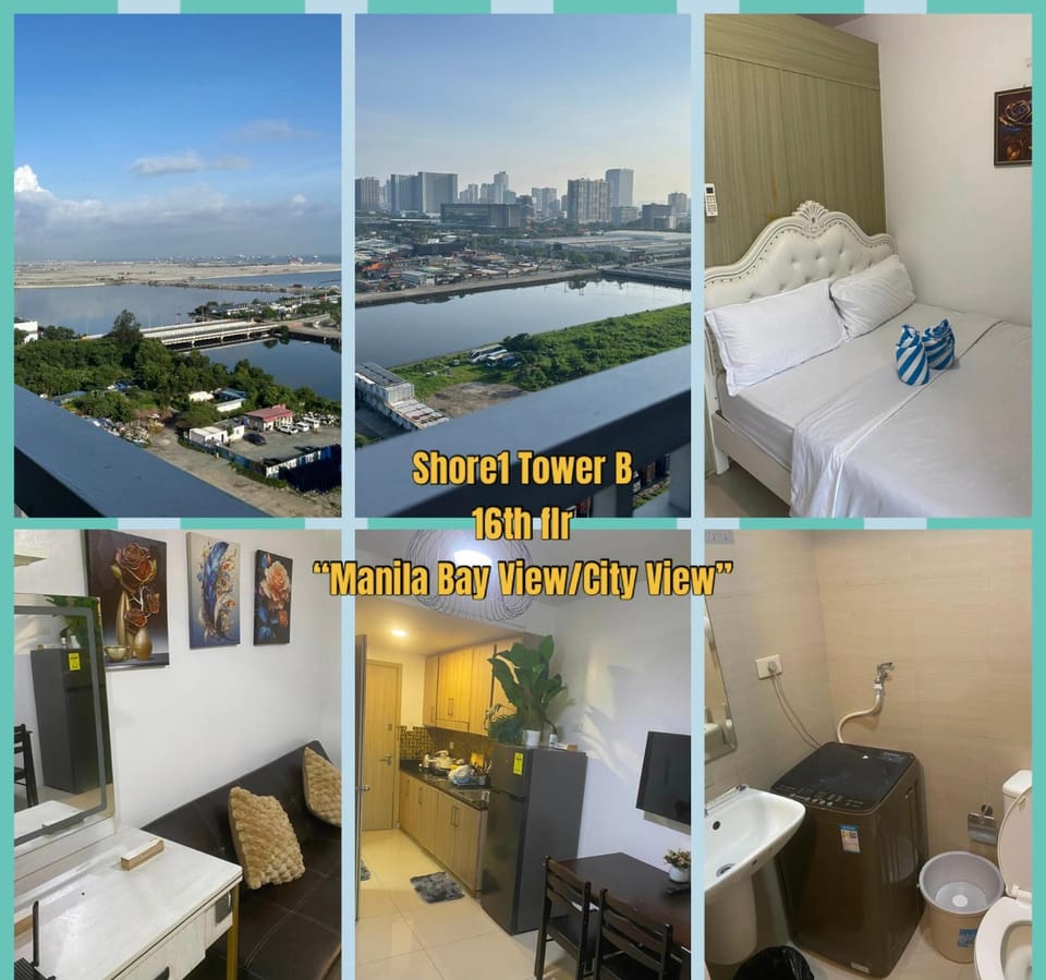 Pasay Staycation near at Mall of Asia and Manila Airport located at Shore Residences Apartment in Pasay