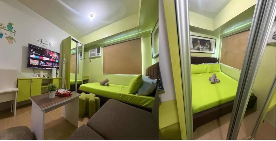 Cozy City View Studio with Kitchen & Pool Apartment hotel in Quezon City