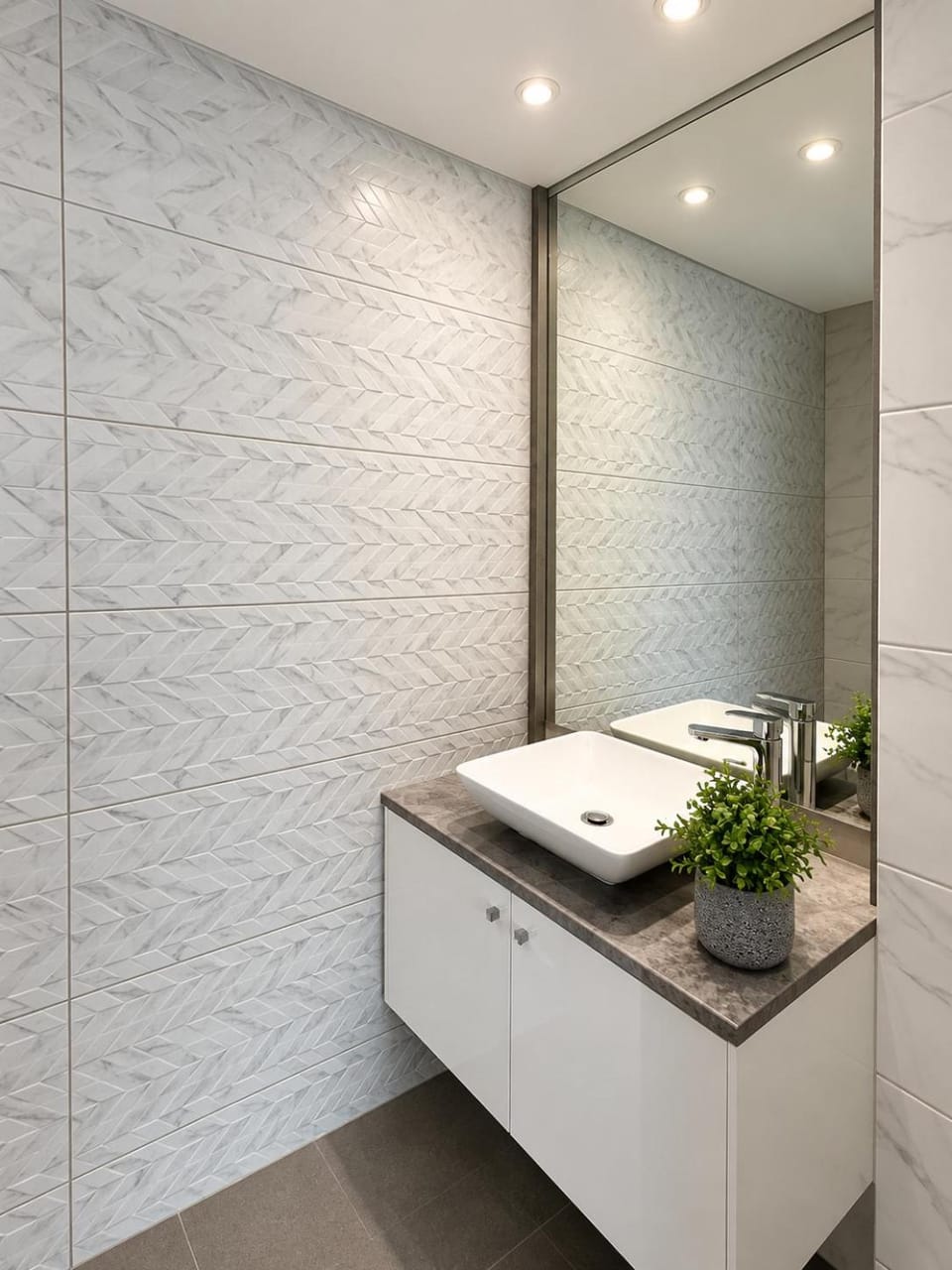 Bathroom, towels