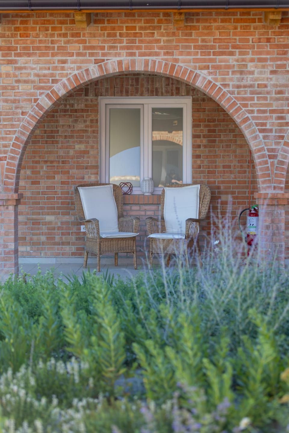 Patio, Garden view