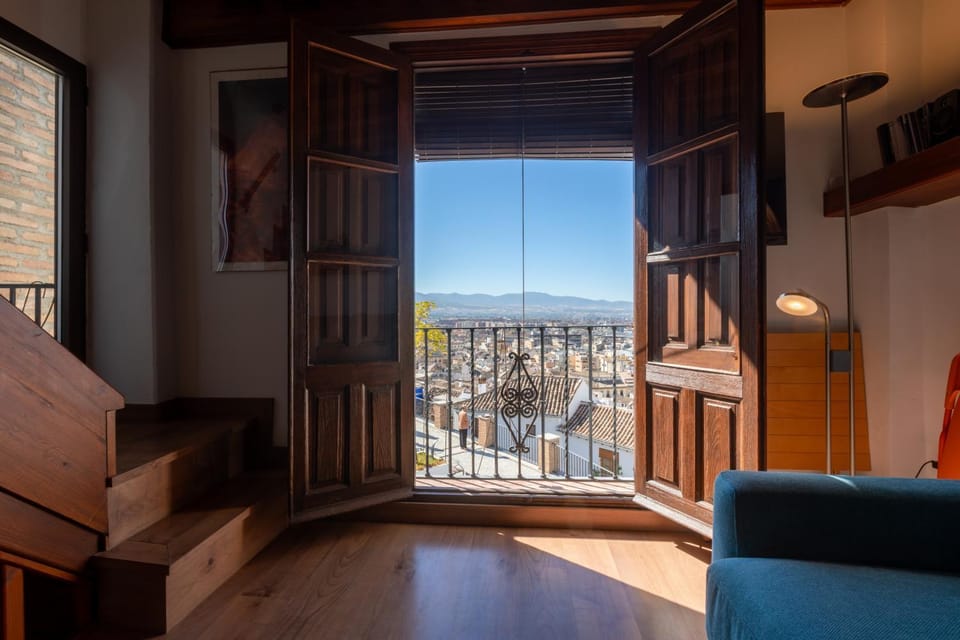 Apartamento en Albaicyn, con terraza y vistas Apartment in Granada