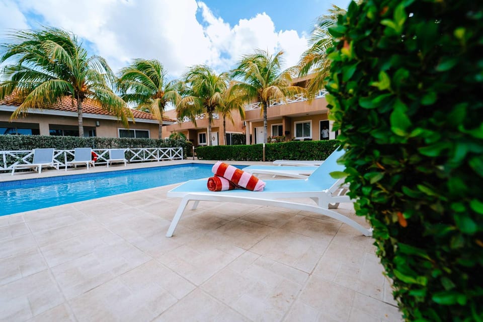 Day, Garden, Garden, Pool view, Swimming pool, Swimming pool, Public Bath, sunbed, towels