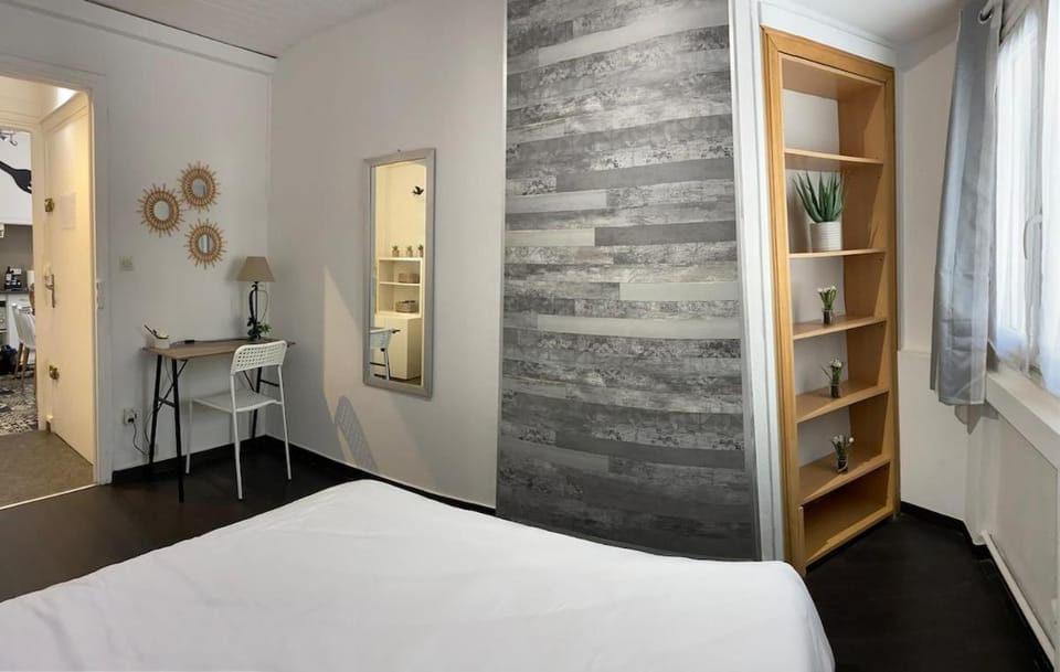 T2 Wi-Fi Clim réversible dans chambre ET séjour Apartment in Perpignan