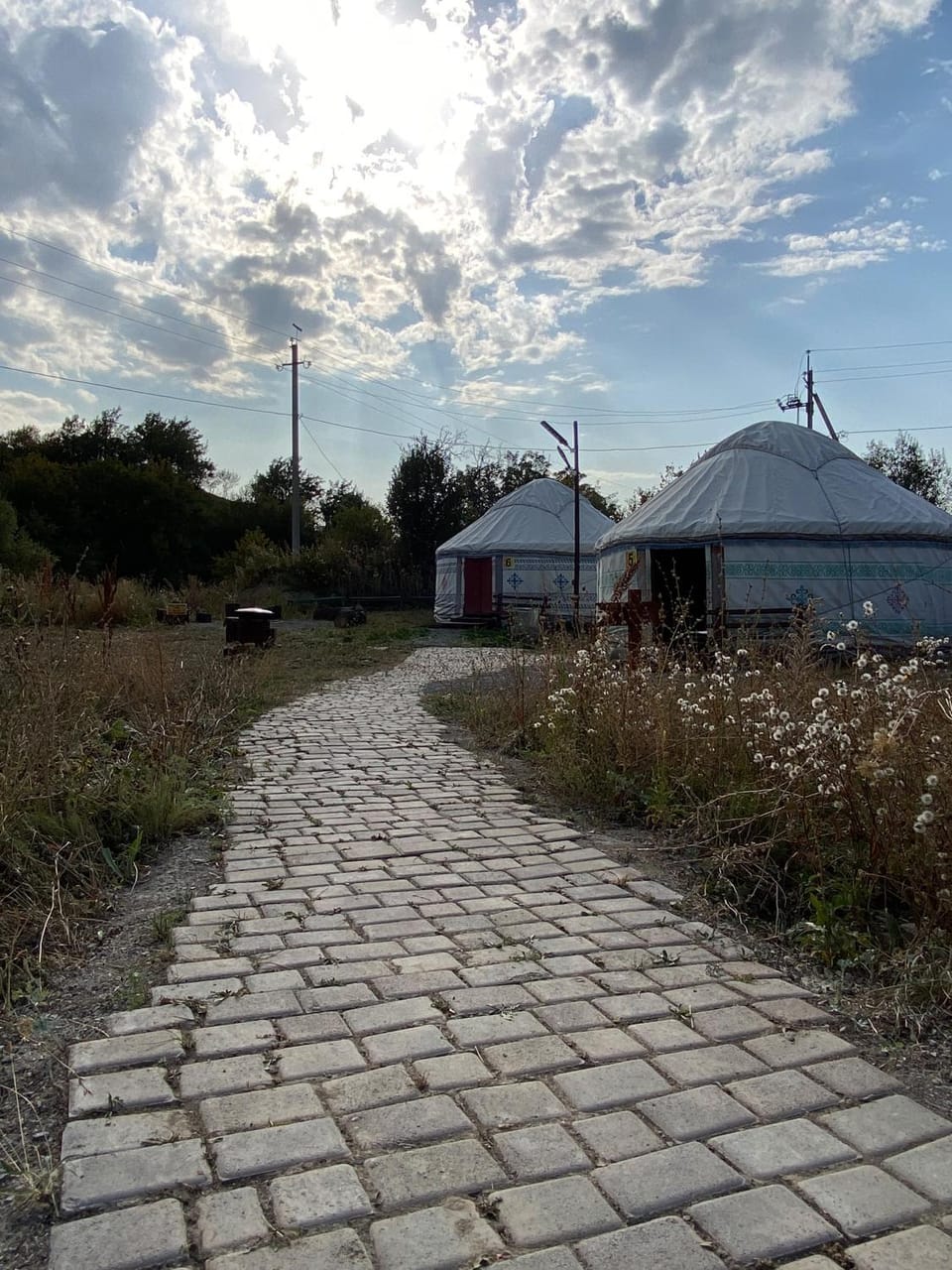 Kazakh Rancho Luxury tent in Almaty