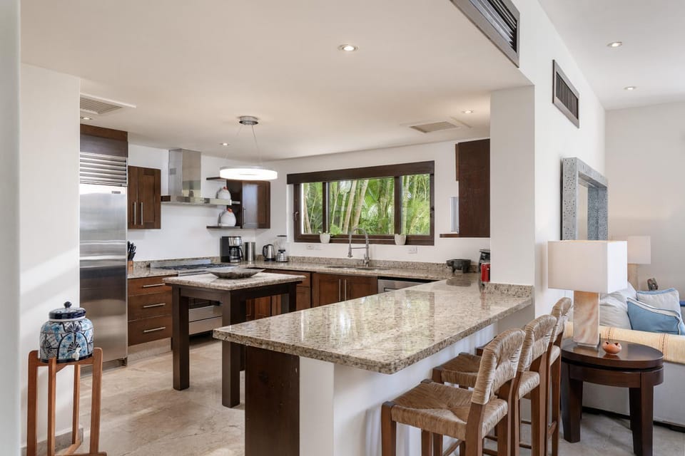 Garden, Kitchen or kitchenette, Garden view, furniture, air conditioner