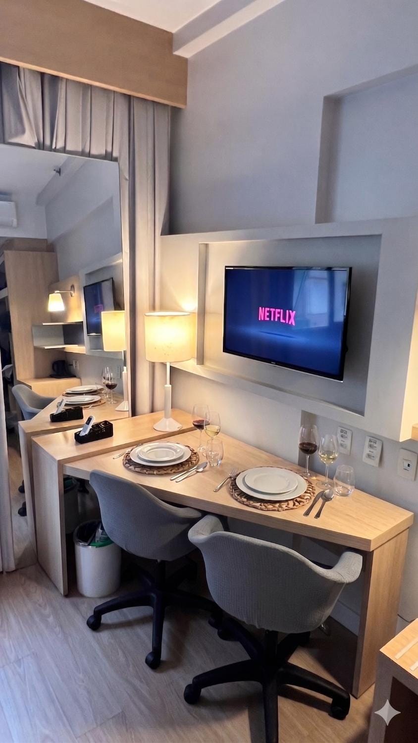 Suíte Stay Premium | Vista incrível | Gonzaga Apartment in Santos