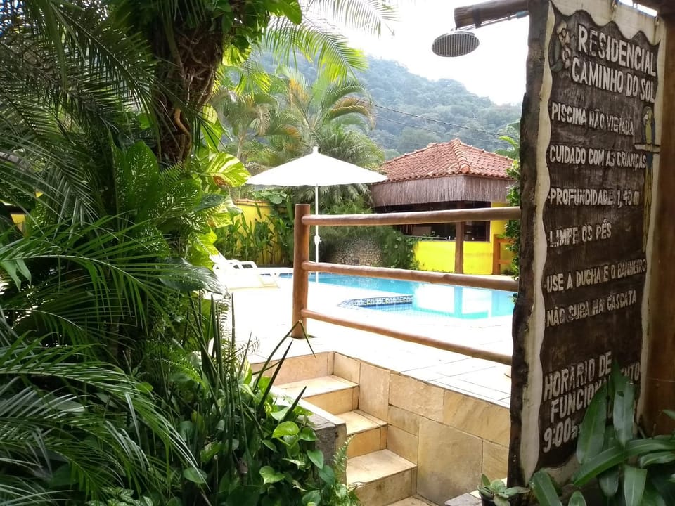 Facade/entrance, Natural landscape, Garden, Decorative detail, Floor plan, Garden view, Pool view, Swimming pool, Swimming pool