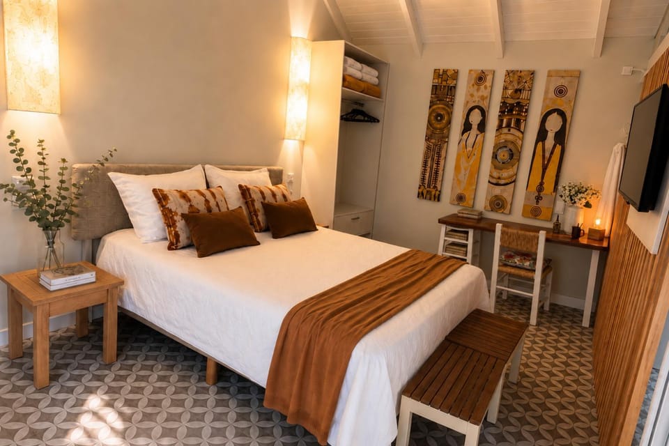 Seating area, Bedroom