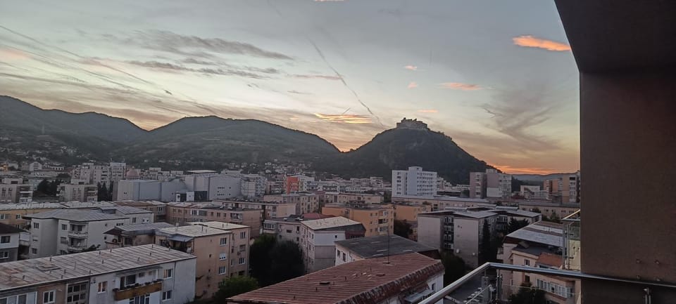 City view, Sunset