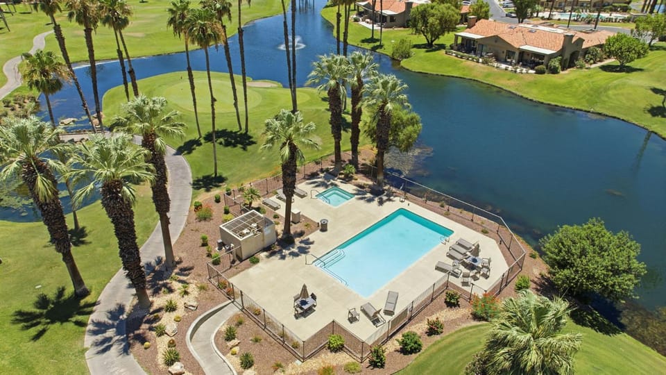 Palm Valley Oasis with Golf Course & Lake Views House in Palm Desert
