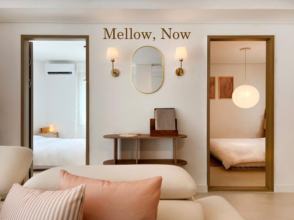 멜로우, 나우 광안역5분거리,광안리해수욕장,넓은 주택 Apartment in Busan