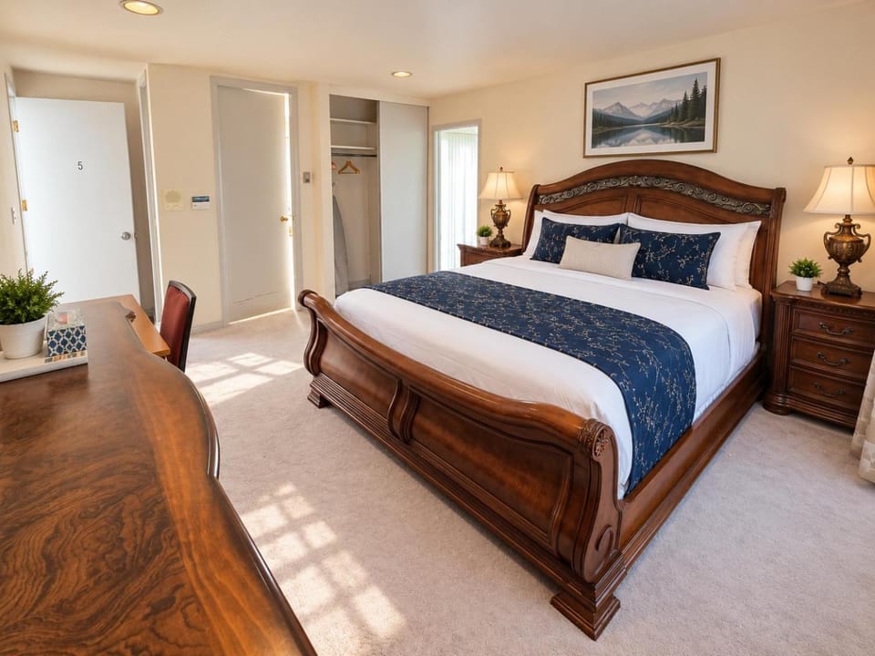 Bed, Photo of the whole room, Bedroom, wardrobe