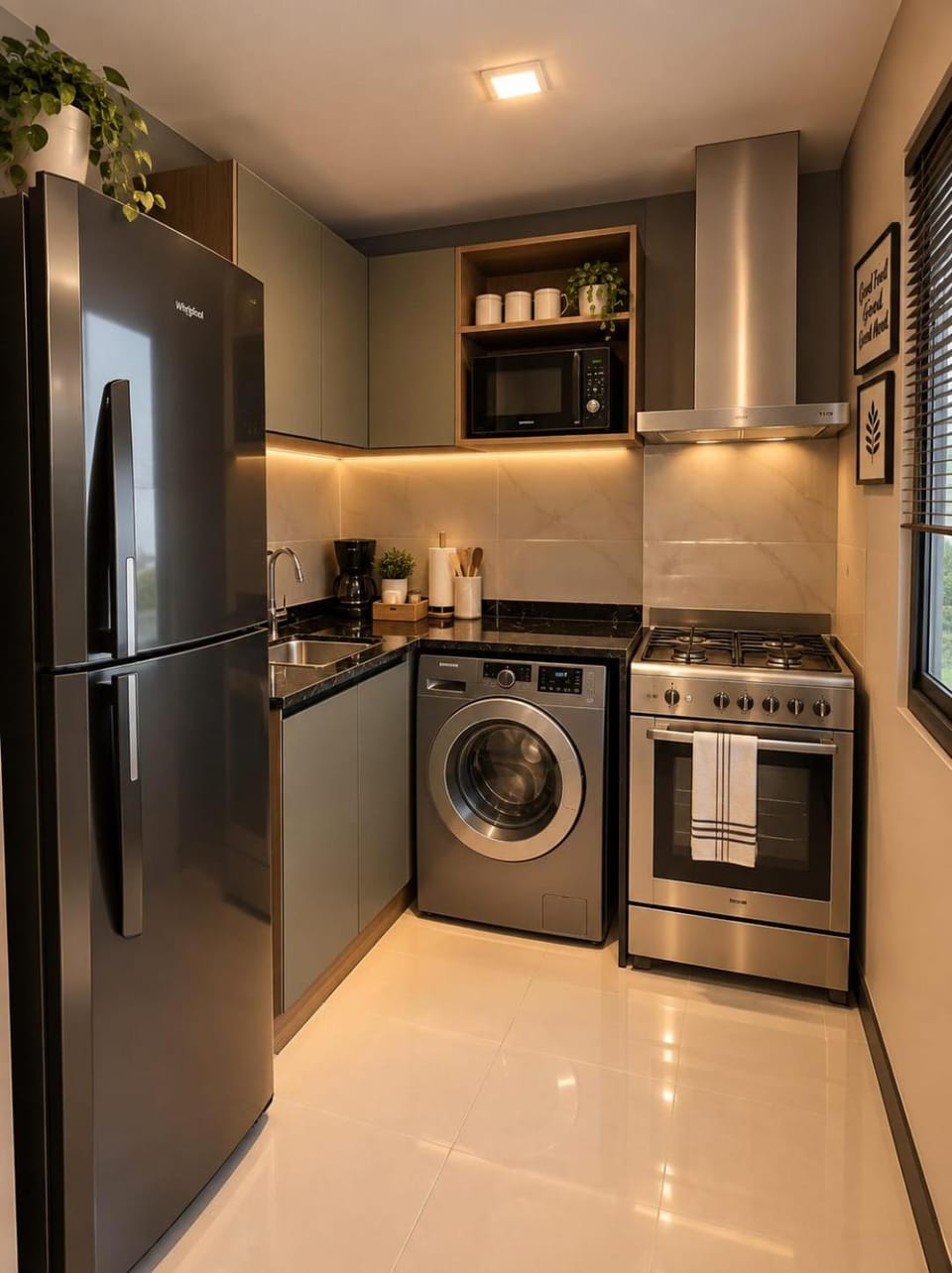 Kitchen or kitchenette