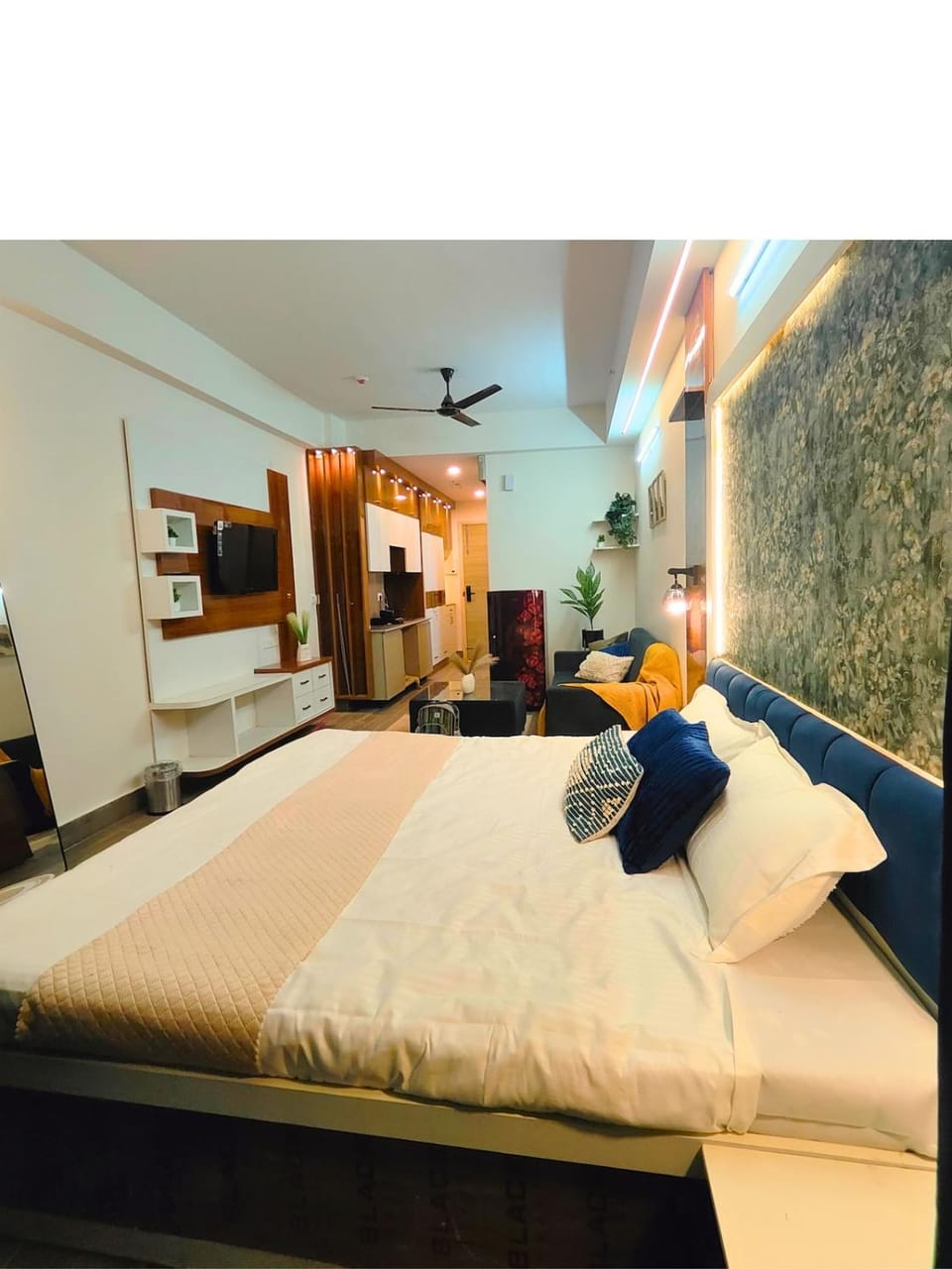 Bed, Photo of the whole room, Bedroom