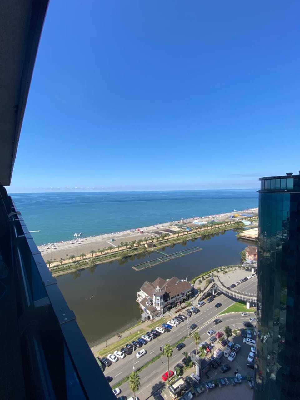 Day, Natural landscape, Bird's eye view, Beach, City view, Sea view