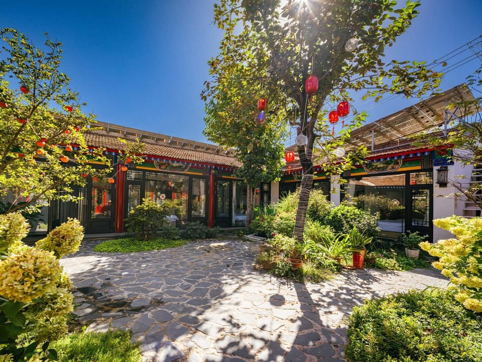 Property building, Garden view