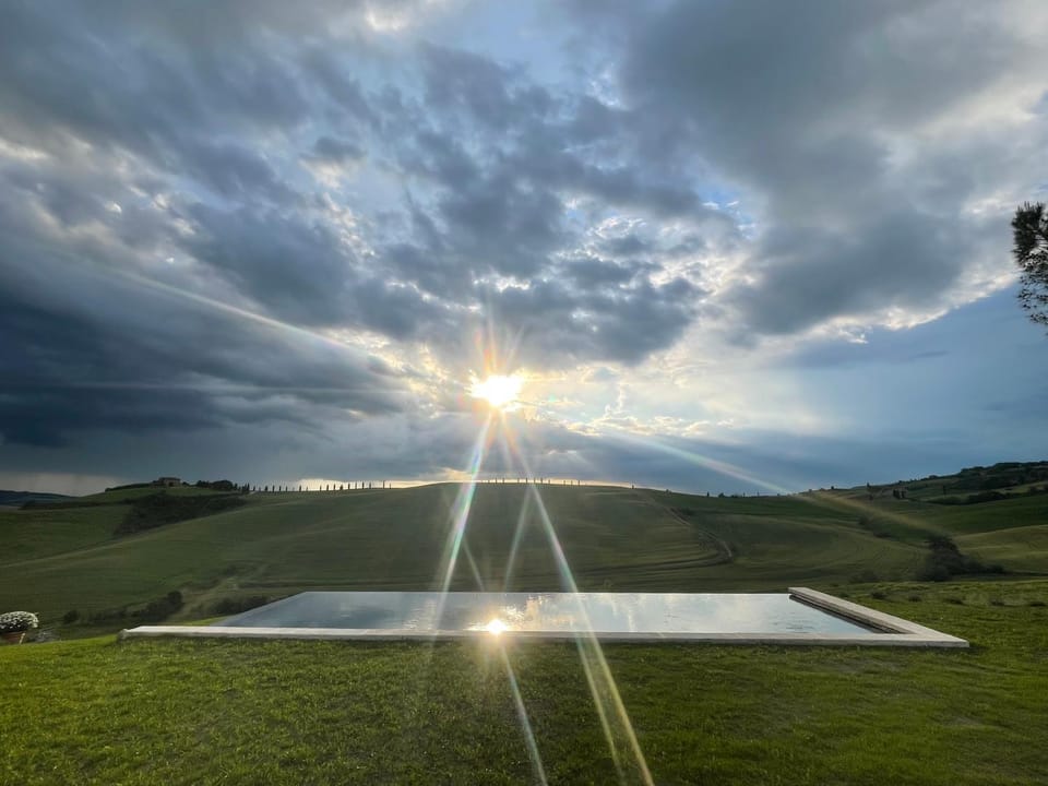 Natural landscape, Pool view, Swimming pool, Swimming pool