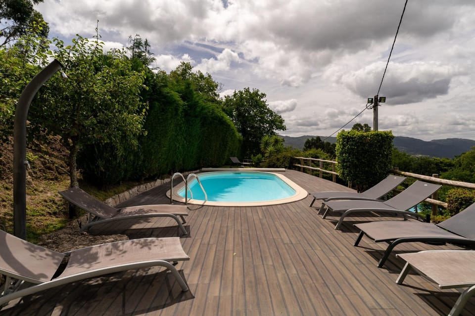 Property building, Living room, Swimming pool