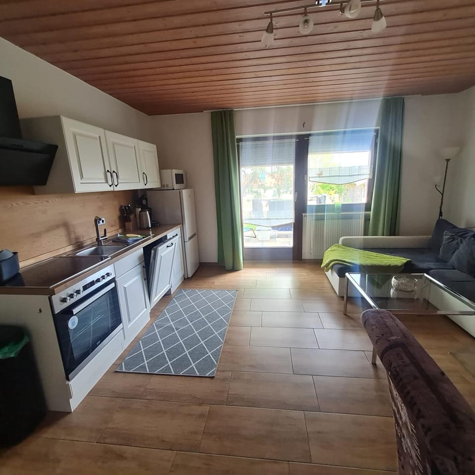 Kitchen or kitchenette, Dining area, dishwasher, stove, toaster